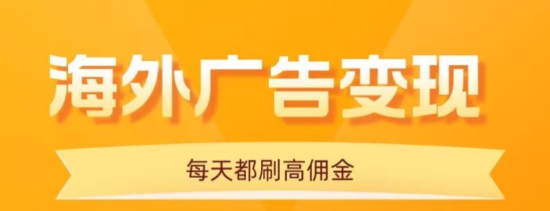 用手机看海外广告，每天10分钟，单机日入20+，无需养鸡，保姆级教程-3YVIP资源库