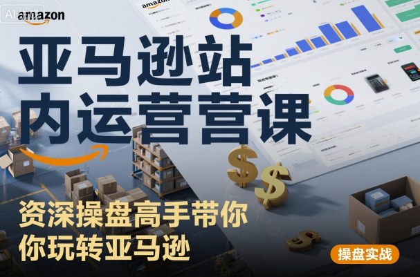 亚马逊站内运营课：资深操盘高手带你玩转亚马逊-3YVIP资源库