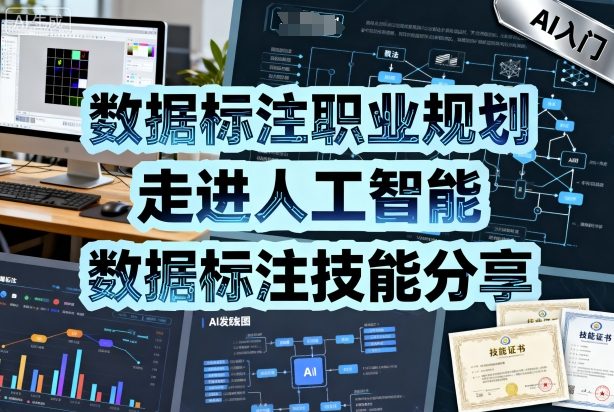 数据标注职业规划，走进人工智能，数据标注技能分享-3YVIP资源库