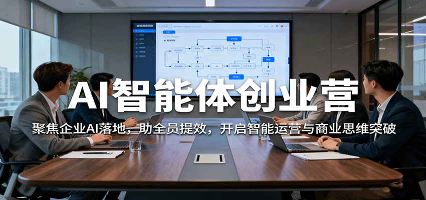 AI智能体创业营：聚焦企业AI落地，助全员提效，开启智能运营与商业思维突破-3YVIP资源库