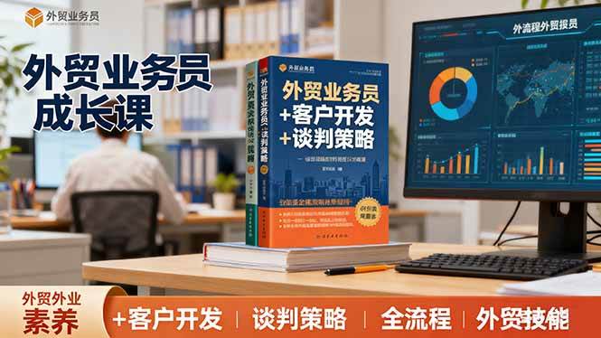 （16250期）外贸业务员成长课：职业素养+客户开发+谈判策略、掌握全流程外贸技能-3YVIP资源库