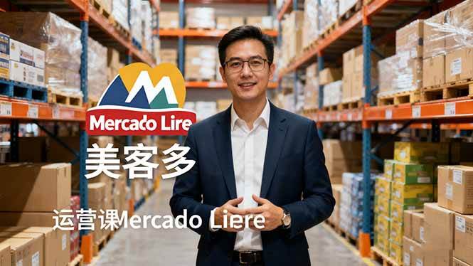 （16292期）2025美客多Mercado Libre运营课：账号注册/产品上传/促销活动/自发货模式-3YVIP资源库