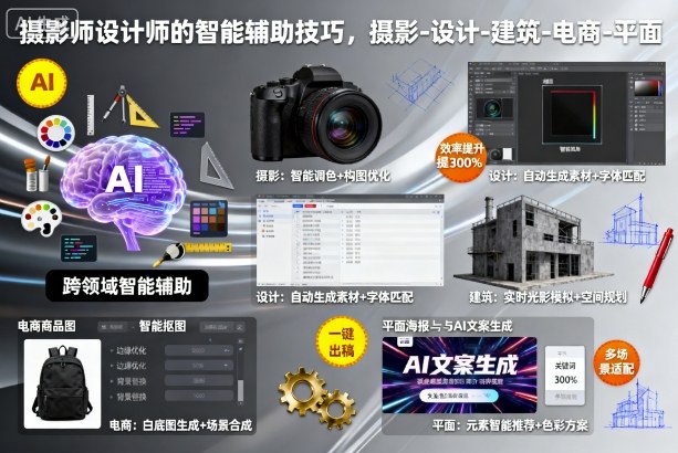 摄影师设计师的智能辅助技巧，摄影-设计-建筑-电商-平面-3YVIP资源库
